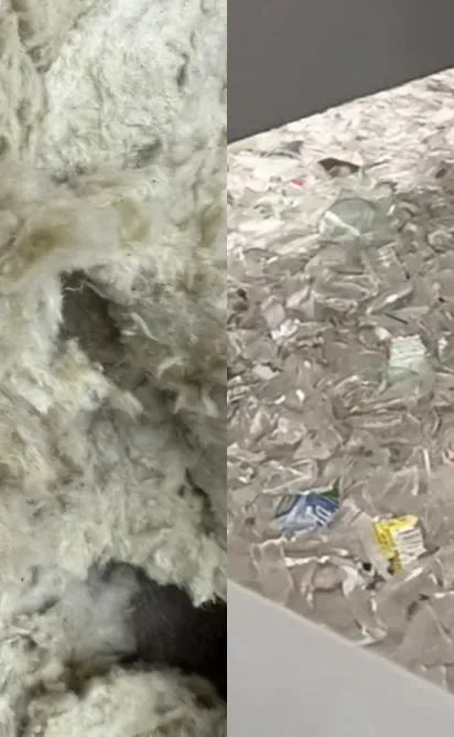 Vidrio / Fibra de vidrio / Lana de roca Vidrio / Fibra de vidrio / Lana de roca