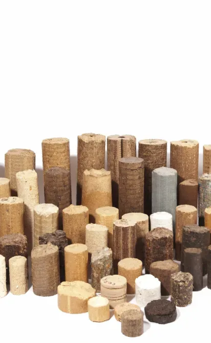 Fabricación de briquetas