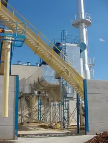 Filtración de gases de caldera